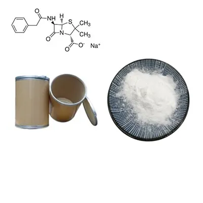Farmacijos laipsnio penicilinas g natrio druskos milteliai CAS 69-57-8